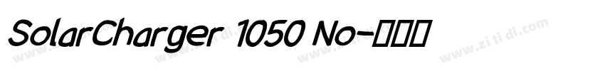 SolarCharger 1050 No字体转换